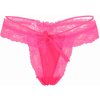 Dámské erotické kalhotky a tanga Sosha tanga šňůrková 2026 zářivě růžová