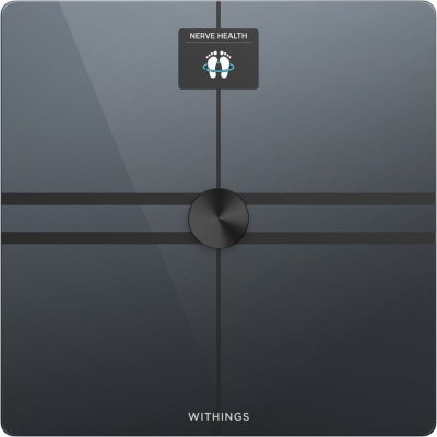 Withings Body Comp Complete Body Analysis Wi-Fi Scale Black – Zboží Mobilmania