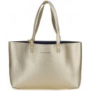 Tommy Hilfiger kabelka Pebble shopper Tote gold