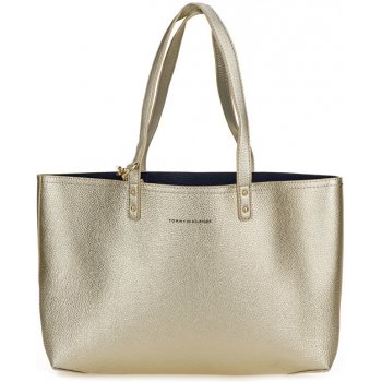 Tommy Hilfiger kabelka Pebble shopper Tote gold