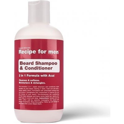 Recipe for Men Beard Shampoo & Conditioner šampon a kondicionér na plnovous 250 ml