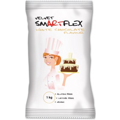 Smartflex Velvet Bílá 1 kg – Zboží Mobilmania