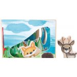 Small Foot obrázková knížka Interaktivní hra – Zboží Dáma