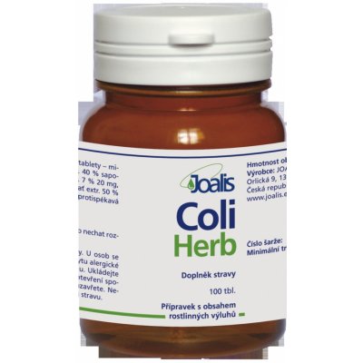 Joalis ColiHerb ColiHelp 100 tablet – Hledejceny.cz