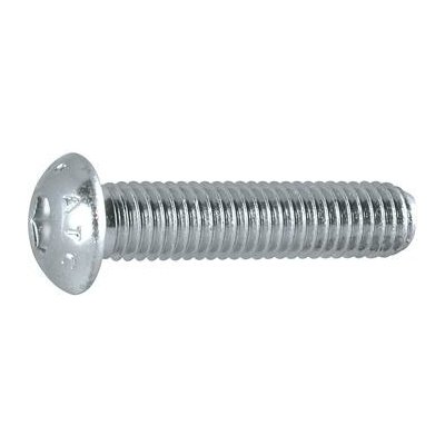 Šroub s plochou zaoblenou hlavou ISO7380-1 vn.šestihran M4x30, 10.9 ocel pozink (500 ks) – Hledejceny.cz