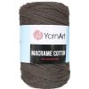 Příze YarnArt Příze Macrame Cotton 769 - tmavě hnědá