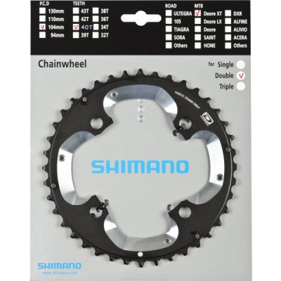 Shimano-servis převodník 40z Shimano XT FC-M785 2x10 4 díry – Zbozi.Blesk.cz