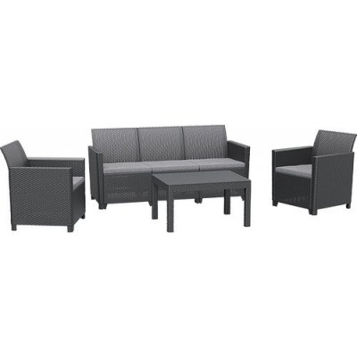 Allibert CLAIRE 5 SEATERS SET grafitová – Sleviste.cz