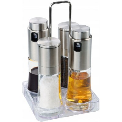 Cilio Bari Sada skleněných mlýnků na koření 4 ks – Hledejceny.cz