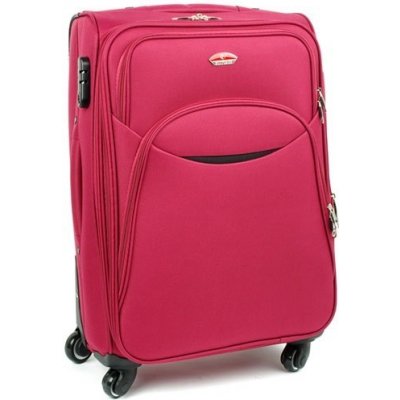 Lorenbag Suitcase 013 růžová 90 l – Zboží Mobilmania