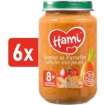 Hami Zelenina se šťavnatým kuřecím stehýnkem 6 x 200 g – Zbozi.Blesk.cz