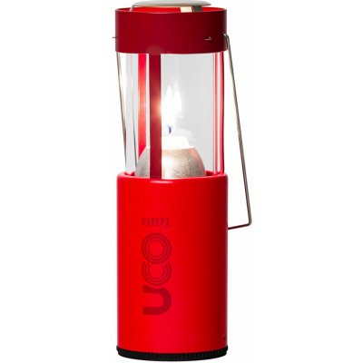 UCO Gear Lucerna na svíčky UCO Original Candle Lantern - Volcano Red – Zboží Dáma