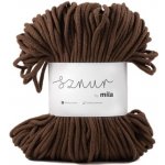 Bavlněná šňůra MILA 5mm - Hnědá/P19 – Sleviste.cz