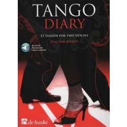 TANGO DIARY + Audio Online 12 skladeb pro dvoje housle
