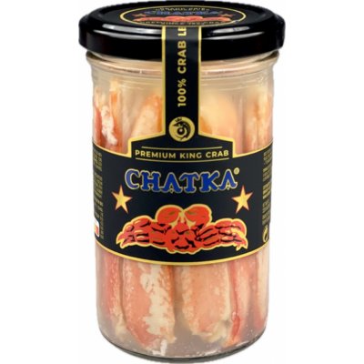 Chatka Maso Kamčatského kraba 100% maso z nohou 220 g – Hledejceny.cz
