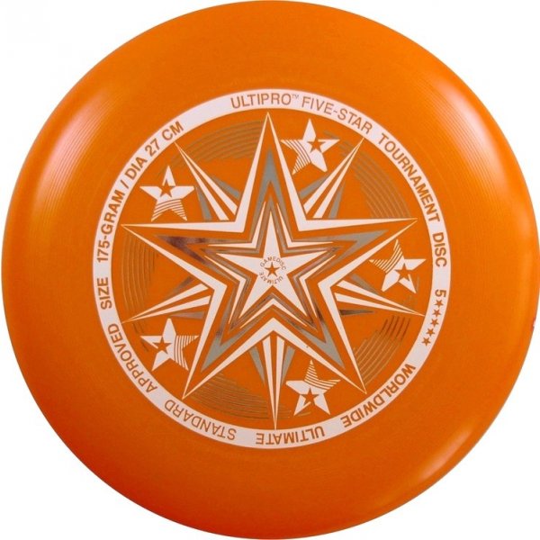 Frisbee Ultipro Fivestar Oranžová