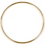 Kovový kruh na lapač snů Ø8 cm zlatý – Zboží Dáma