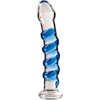 Pipedream Icicles No. 5 skleněné dildo 18 x 33 x ,6 cm