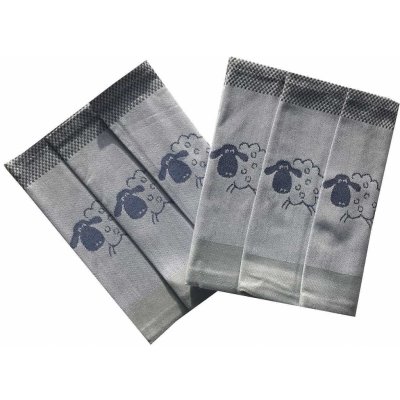 Sleep-well Ovečky kostka 50×70 cm 3 ks modrá – Sleviste.cz