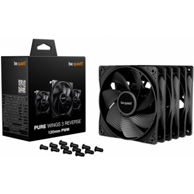 be quiet! Pure Wings 3 120 mm PWM Reverse 3 ks BL137 – Hledejceny.cz