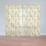 Sablio Záclony Zajíček s mrkví: 2ks 150x250cm – Hledejceny.cz