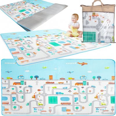 KIK Vzdělávací pěnová podložka pro děti město ulice – Zboží Dáma
