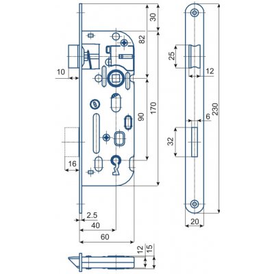 Hobes 01-15C BB 90/60mm P/L – Zbozi.Blesk.cz