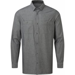 Premier Workwear pánská fairtrade košile z organické bavlny PR247 grey Denim cool gray