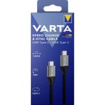 Varta 57936 Nabíjecí a datový, USB-C / USB-C, 2m, černý – Zboží Živě