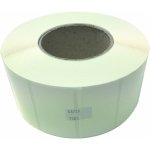 Etiketa na kotouči 68x38mm,plastová (PE), silné lepidlo SYNTYRE, dutinka 76mm! – Hledejceny.cz