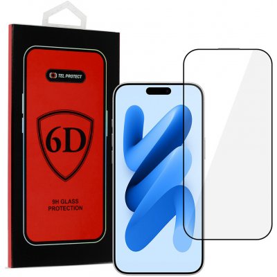 Tel Protect tvrzené sklo Full Glue 6D pro iPhone 17 Air BLACK 141134 – Zboží Živě
