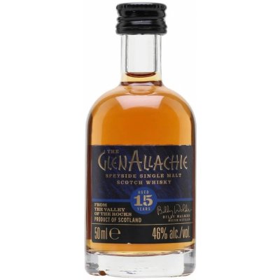 GlenAllachie 15y 46% 0,05 l (holá láhev)