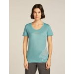 ICEBREAKER Wmns 150 Tech Lite SS Scoop Tee 30th Anniversary Hydro – Zboží Mobilmania