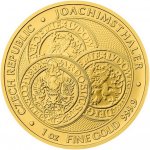 Česká mincovna Zlatá uncová mince Tolar Česká republika stand 1 oz