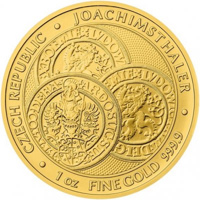 Česká mincovna Zlatá uncová mince Tolar Česká republika stand 1 oz
