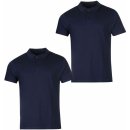 Donnay Two Pack Polo Shirts Mens black