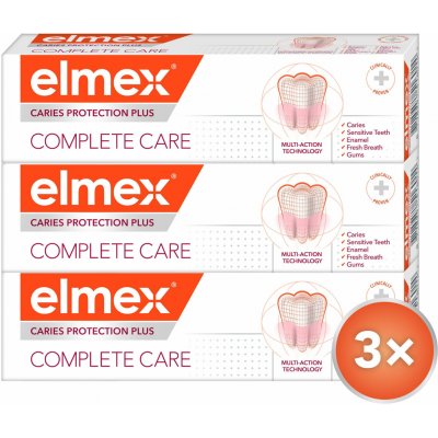 Elmex Caries protection Whitening 3 x 75 ml – Hledejceny.cz