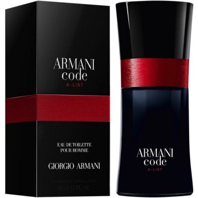 Giorgio Armani Giorgio Armani Code A-List toaletní voda pánská 50 ml tester – Hledejceny.cz