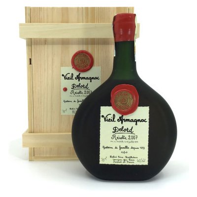 Armagnac Delord Millésimés ročník 2007 40% 0,7 l (kazeta) – Hledejceny.cz