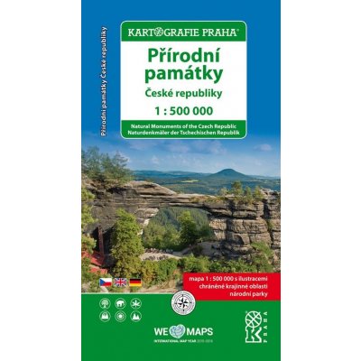 Přírodní památky České republiky 1:500 000 – Hledejceny.cz