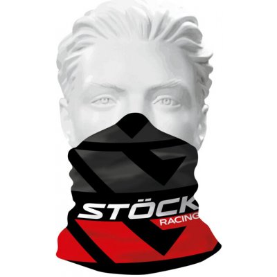 Stöckli Buff Original Headwear UNI červená/černá – Zboží Dáma