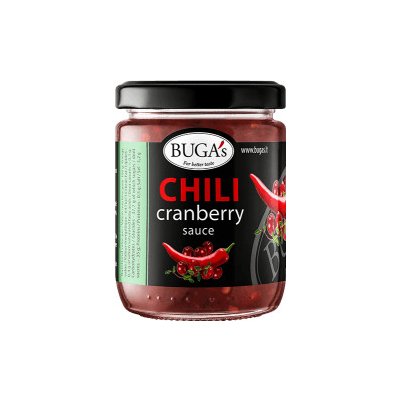 Buga´s Chilli omáčka s brusinkami 170 g
