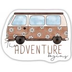 Samolepka Canli - Adventure begins, autobus – Zboží Živě