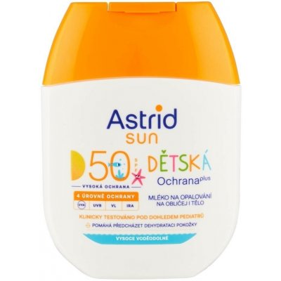 Astrid Sun Kids mléko na opalování SPF50 60 ml – Hledejceny.cz