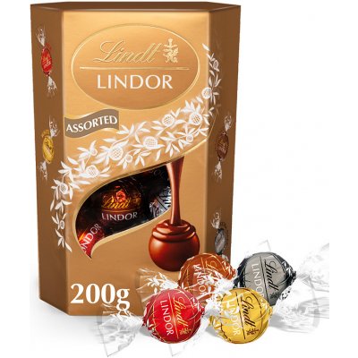 Lindt Lindor Stříbrná směs, 200 g – Zbozi.Blesk.cz