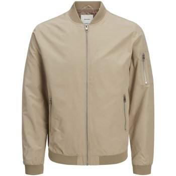 Jack&Jones pánská bunda Jjerush Bomber 12165203 Crockery