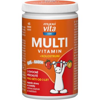 Maxi Vita Kids Multivitamín + kolostrum 45 tablet