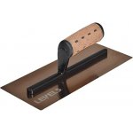 LEVEL5 Hladítko prohnuté 0,7 mm s koženou rukojetí Rozměr: 12" – Zboží Mobilmania