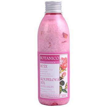 Procyon Botanico koupelová sůl s bylinkami Růže 200 ml