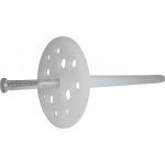 Talířová hmoždinka s kovovým trnem 10x90 - 100ks – Sleviste.cz